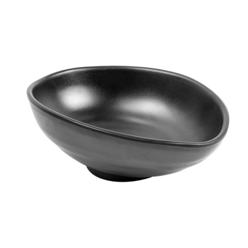 Bol Ovale Mlamine Noire 170x140x60mm 18 unit