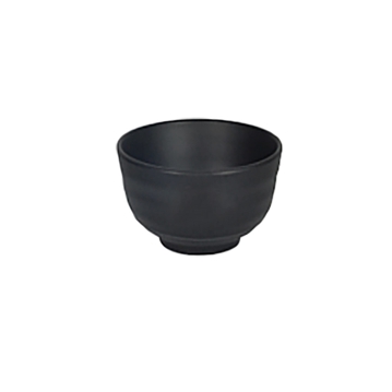 Bol en mlamine noire 450ml 140x70mm 6 unit