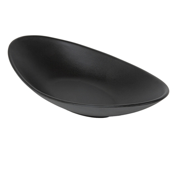 Bol Ovale Mlamine Noire 315x165x60mm 6 unit