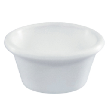 Ramequin Mlamine Blanc 60ml 70mm 12x12 unit