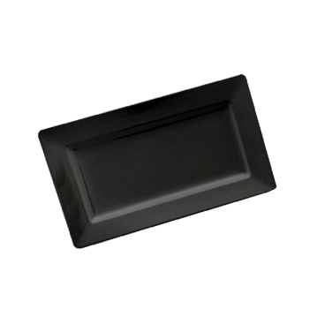 Plateaux Recangulaire Mlamine Noire 445x220x45mm 6 unit