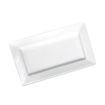 Plateaux Recangulaire Mlamine Blance 560x320x53mm 4 unit