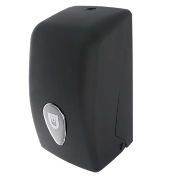 Dispensador de Papel Higinico Preto Folha a Folha 135x135x277mm 1 un