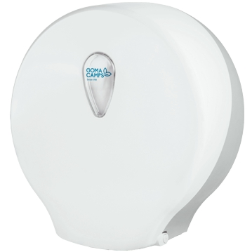 Dispensador de Papel Higinico Maxi 326x304x125mm Goma Camps