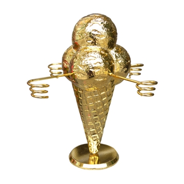 Suporte para Cones - Cone de Bolas Dourado 380x250mm 1 un