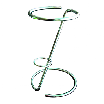 Suporte para 1 Cone Cheio em Inox 115x115x180mm 1 un