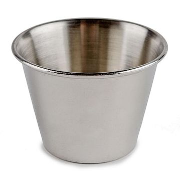 Ramequins em Inox para Cestas 60x42mm 75ml 12 un