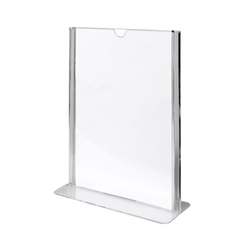 Porta Menus de mesa em Plstico PS A5 148x210mm