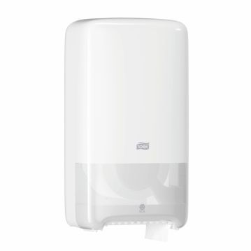 Dispensador de Papel Higinico Duplo Branco Tork Tamanho Mdio