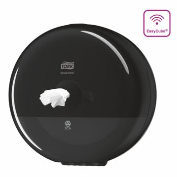 Dispensador de Papel Higinico Mini SmartOne Preto Tork