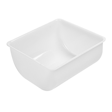 Cuba em Plstico Branco PP 140x145x73mm 1 un