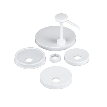 Kit de Bomba para Condimentos e Molhos com 5 Tampas