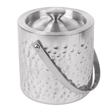 Balde Inox Martelado para Gelo 1700ml 150x150mm 1 un