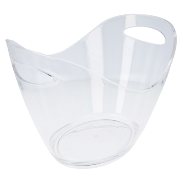 Balde Acrlico Transparente para Gelo e Garrafas 270x200x200mm 1 un