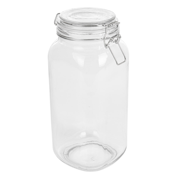 Jarro de Conservao de Vidro com Tampa Clip 2000ml 105x260mm 12 un