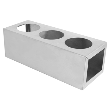 Suporte em Inox para Frascos de Molhos 240/360ml 230x85x80mm 1 un