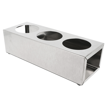 Suporte em Inox para Frascos de Molhos 720ml 280x100x80mm 1 un