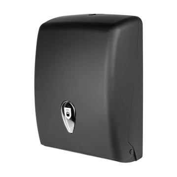 Dispensador de Toalhas de Papel Preto 277x130x370mm 1 un