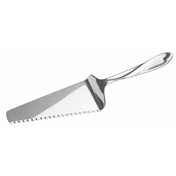 Esptula em Inox para Tartes 300mm com Lmina Dentada
