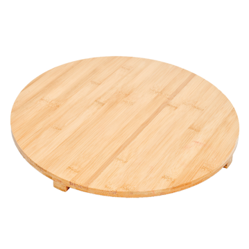 Tbua Circular com Ps em Bamb Natural 420mm 1 un