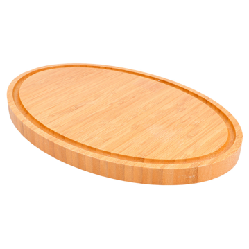 Tbua Oval em Bamb Natural 306x204x20mm 1 un