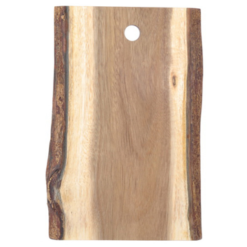 Tbua Rectangular em Madeira de Accia 305x203x19mm 8 un