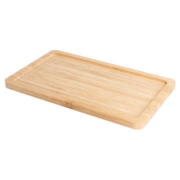 Tbua Rectangular em Bamb Natural 205x125x10mm 1 un