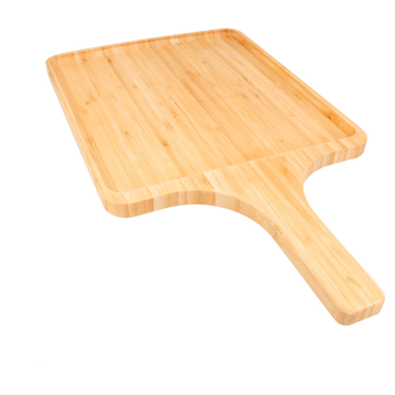 Tbua Rectangular com Pega em Bamb Natural 420x240x17mm 1 un