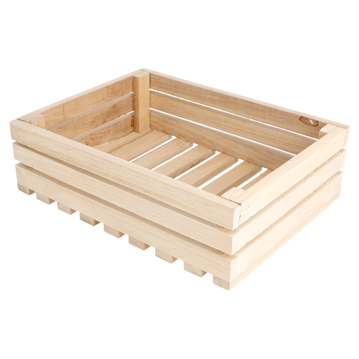 Caixa de Apresentao Buffet em Madeira Natural 203x152x60mm 1 un