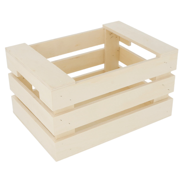 Caixa de Apresentao Buffet em Madeira Natural 170x120x90mm 20 un