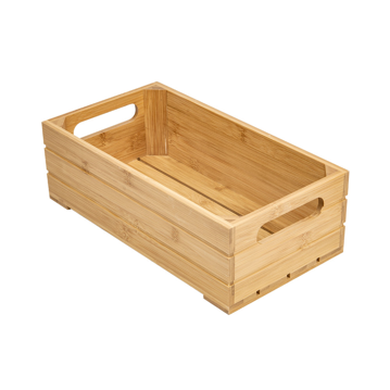 Caixa de Apresentao Buffet em Bamb Natural 325x176x100mm GN 1/3 1 un
