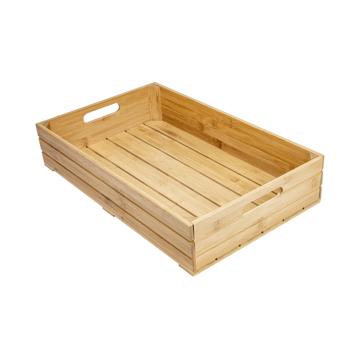 Caixa de Apresentao Buffet em Bamb Natural 530x325x100mm GN 1/1 1 un