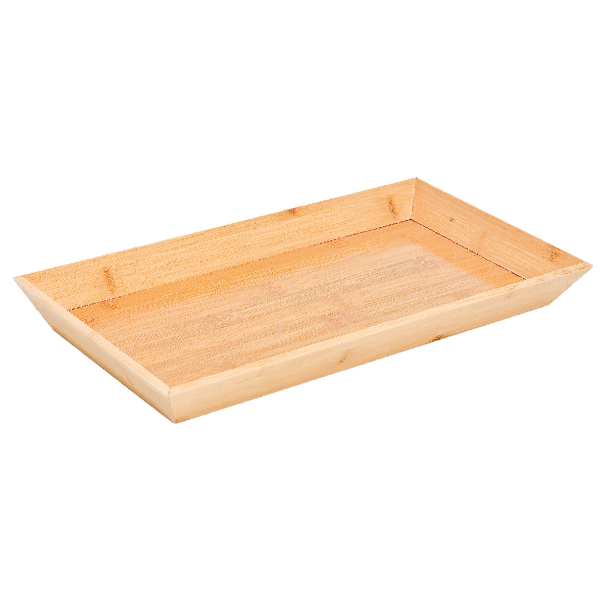 Caixa de Apresentao Buffet em Bamb Natural 362x191x38mm 1 un