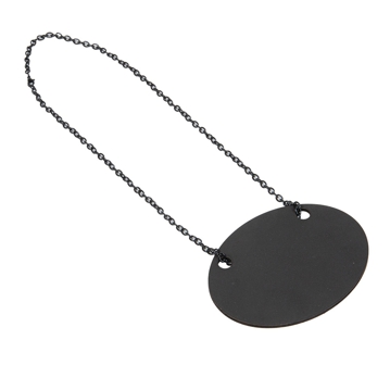 Ardsia pendente com correia em ferro 103x79mm 1 un