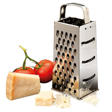 Ralador Raspador de 4 Utilizaes 105x80x230mm em Inox