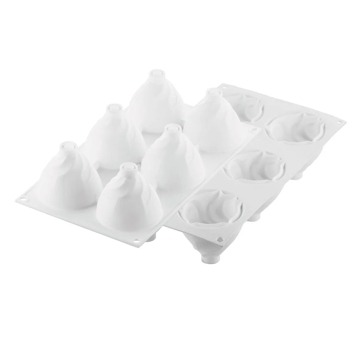 Molde de Silicone para Pastelaria Chantilly 120 73x65mm