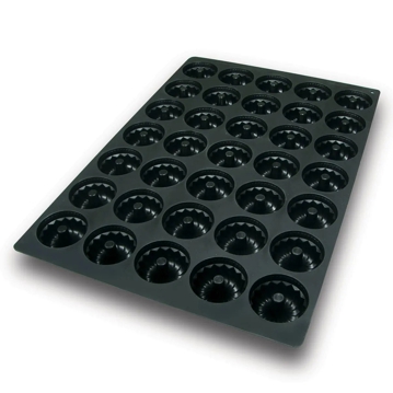 Molde de Silicone para Pastelaria Gugelhopf SQ049 35x80ml  60x37mm
