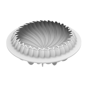 Molde de Silicone para Pastelaria Wave 1350ml  195x63mm