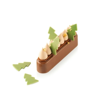 Molde de Silicone para Pastelaria Chablon tree 35x25mm