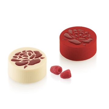 Molde de Silicone para Pastelaria Valentine 110ml 70x30mm