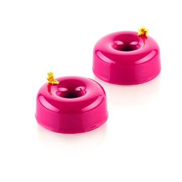 Molde de Silicone para PastelariaMini Donuts 28x100ml 70x32mm