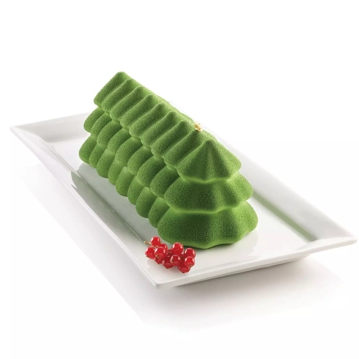 Molde de Silicone para Pastelaria B�che sapin 1000ml 250x89x87mm