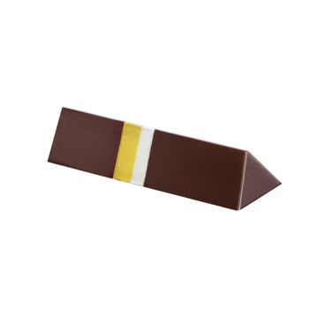 Molde em Plstico Policarbonato para Choco Line Triangle Snack 96x22x17mm