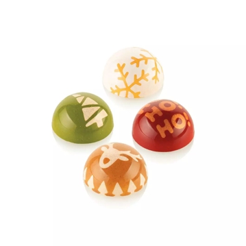 Semiesfera y Choco Stamp para molde de plstico Tritan para bombones Semiesfera - Modelo B