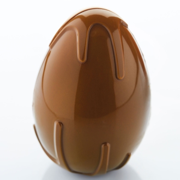Molde em Pl�stico Policarbonato Drip Egg �100x150mm Martellato