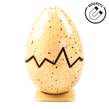 Molde em Pl�stico Policarbonato Crack Egg �100x150mm Martellato