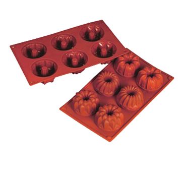 Molde de Silicone para Pastelaria Brioche 75x40mm