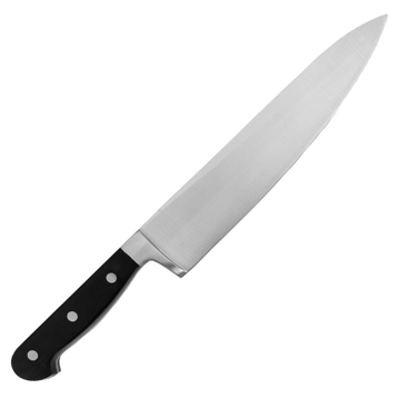 Faca Sabatier em Inox com Cabo ABS Preto 260mm
