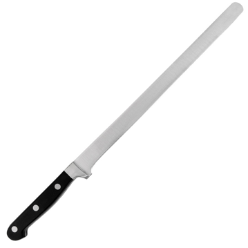 Faca de Presunto em Inox com Cabo ABS Preto 235mm