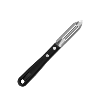 Descascador de Inox com cabo ABS Preto 65mm